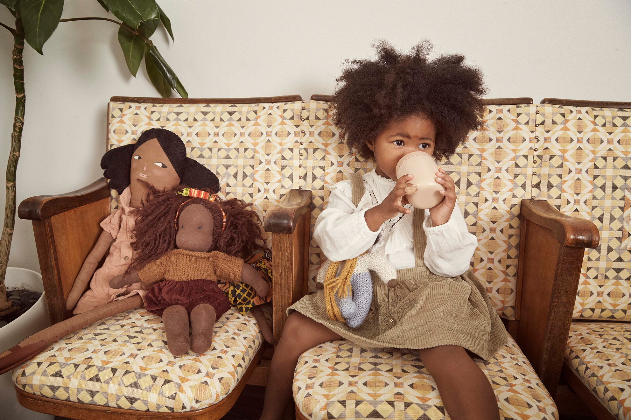 Louise Misha, Africa and family 