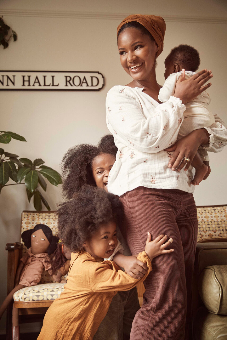 Africa and family, Louise Misha 