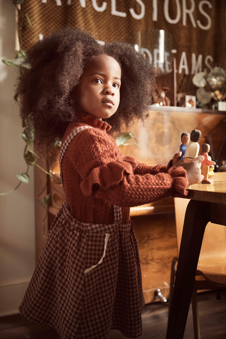 Louise Misha, Africa and family 