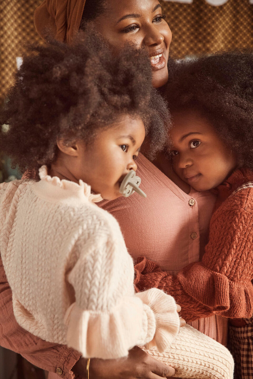 Louise Misha, Africa and family 