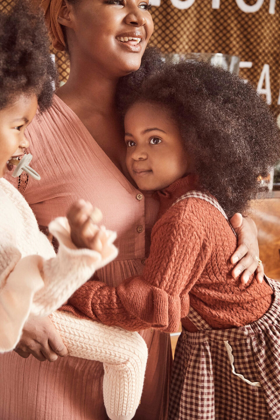 Louise Misha, Africa and family 