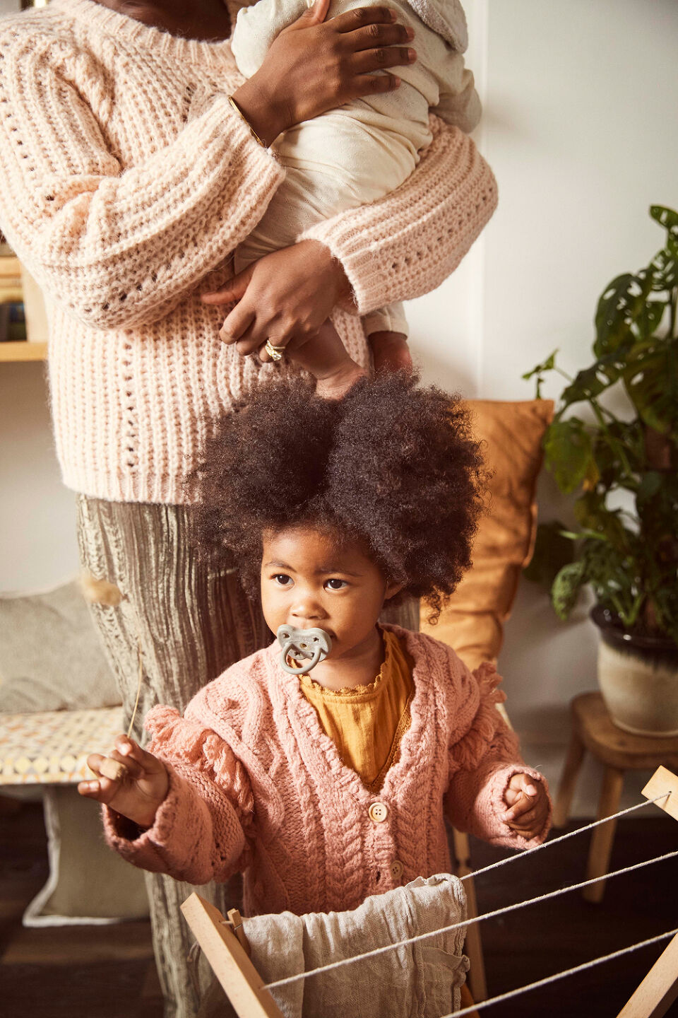 Louise Misha, Africa and family 