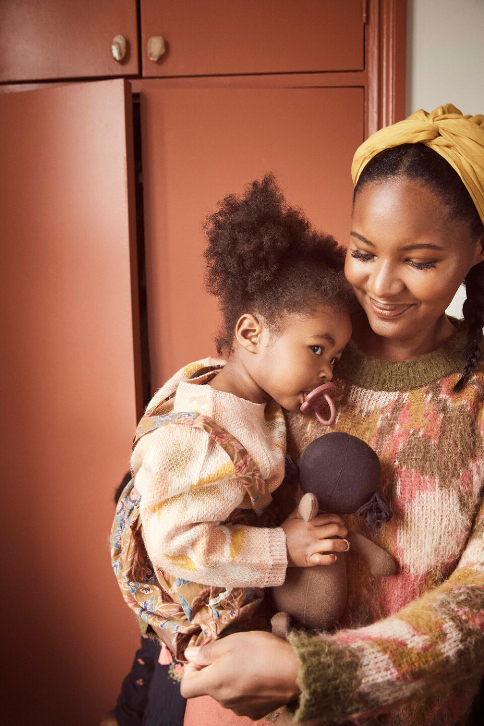 Louise Misha, Africa and family 