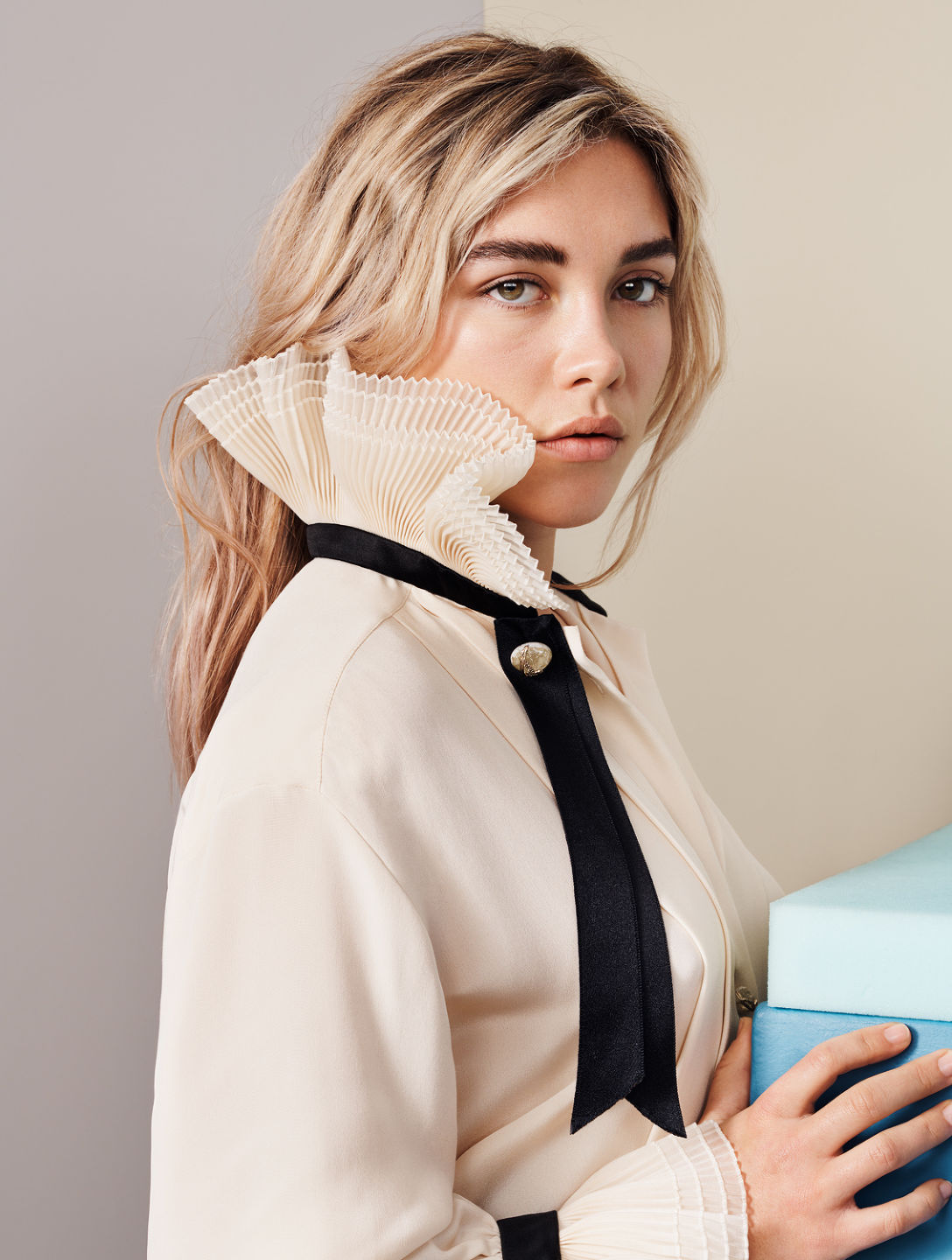 Liz Collins — ELLE UK FLORENCE PUGH