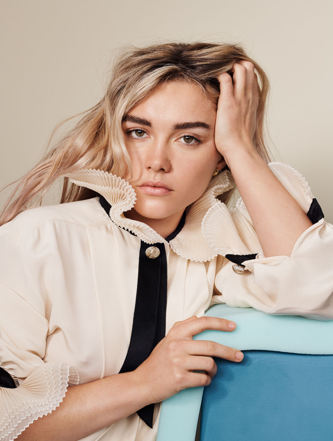 Liz Collins — ELLE UK FLORENCE PUGH
