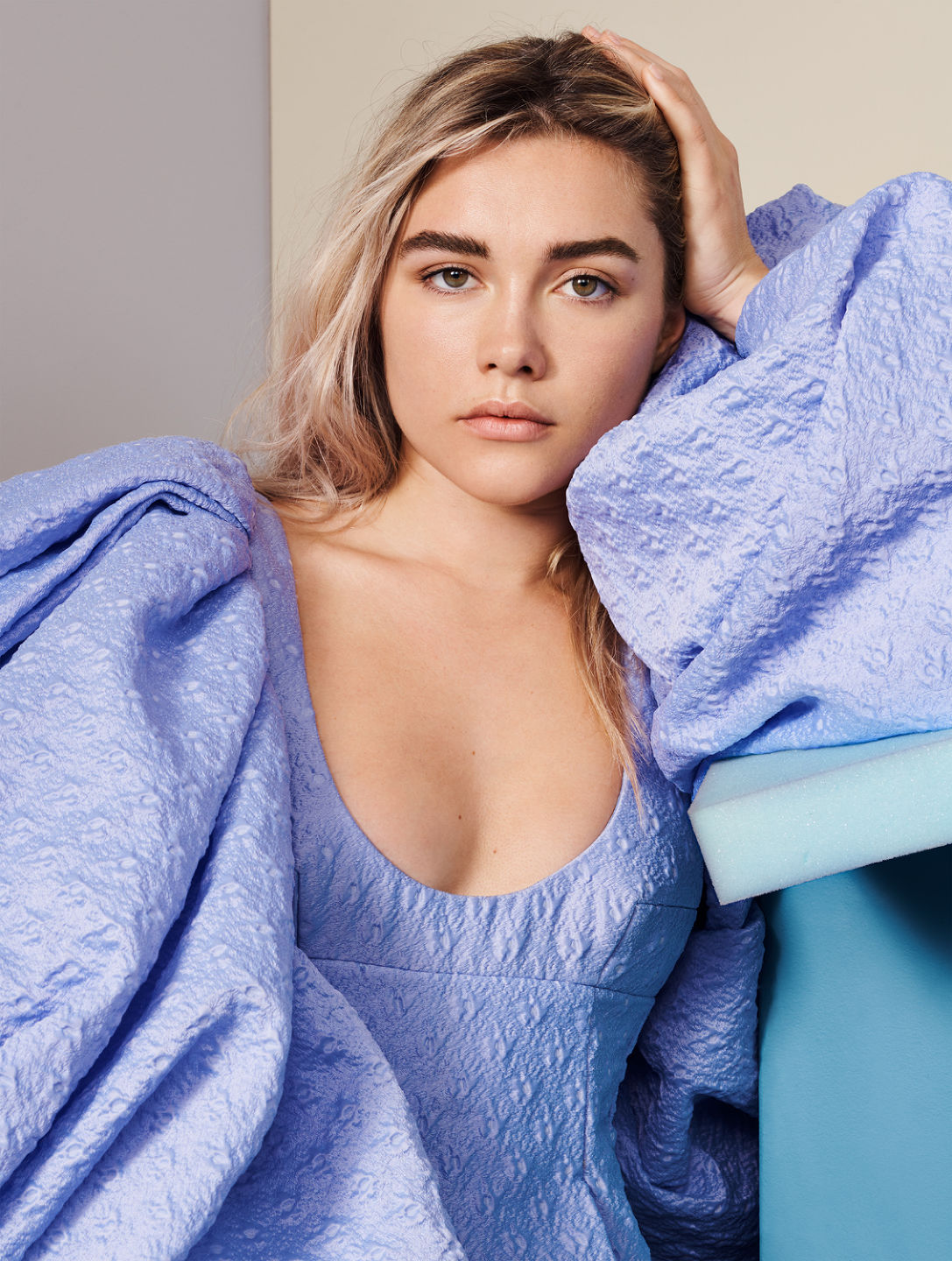 Liz Collins — ELLE UK FLORENCE PUGH
